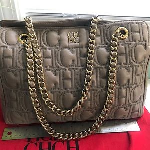 Genuine Carolina Herrera bag in beyond excellent condition.